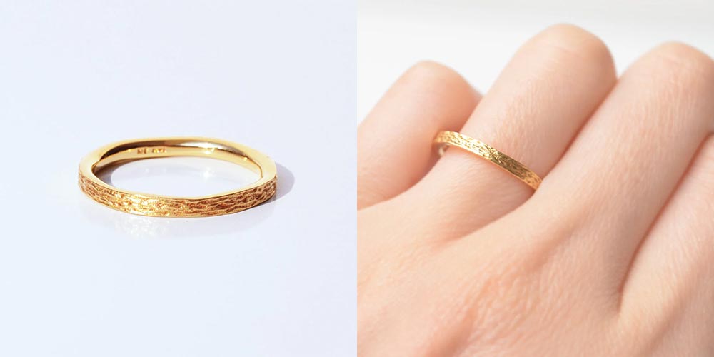 ソーイの結婚指輪 ゆらゆら-2